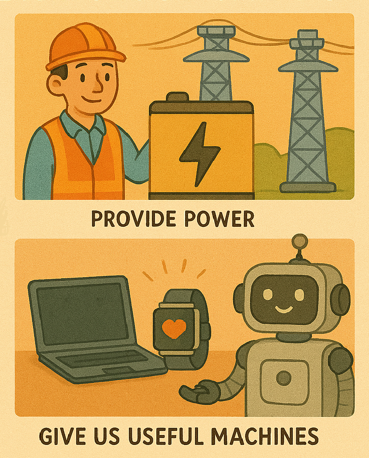 Tech Skills for the world (2) Provide Power. Useful Machines.